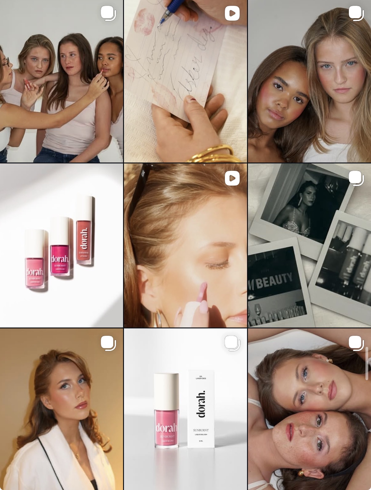 Dorah Instagram feed