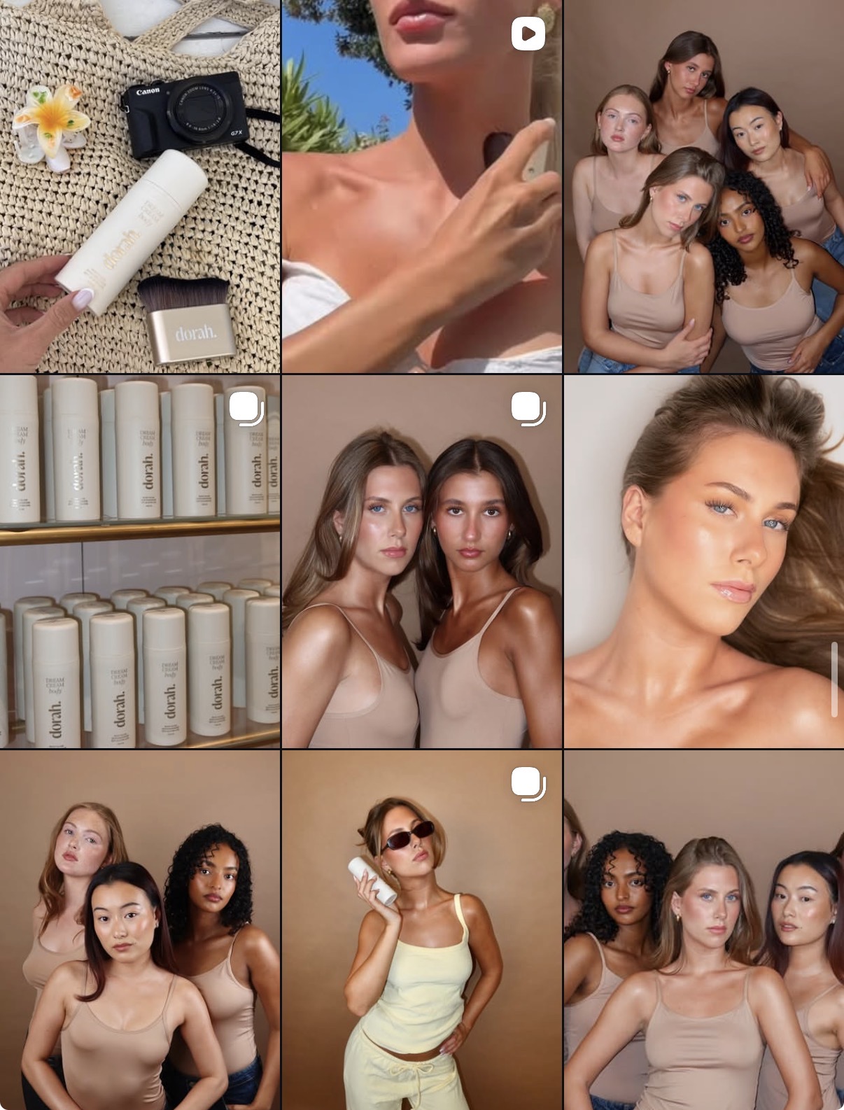 Dorah Instagram feed