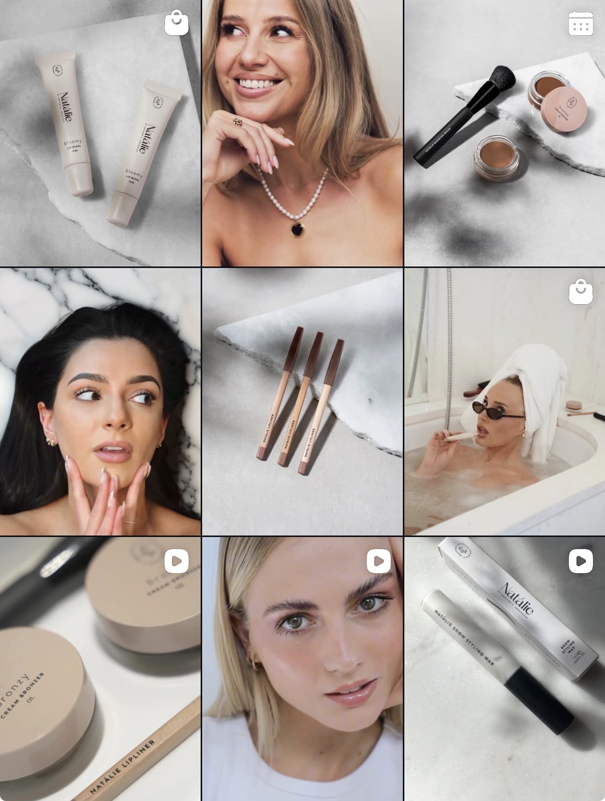 Natalie Instagram feed