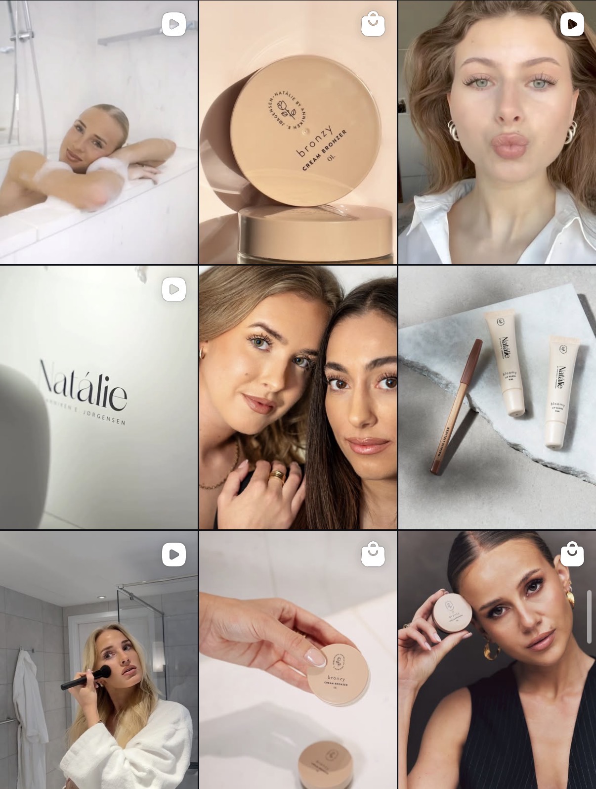 Natalie Instagram feed
